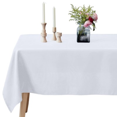 Black VEEYOO Tablecloth Kitchen Table Trade Shows 4 ft Stretch Fitted Table Cloths for Table buffet Wedding 120 x 76 x 76 cm Spandex Table cover for Party 4 ft 